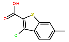 3-Chloro-6-methylbenzo[B]thiophene-2-carboxylic Acid
