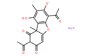 (+)-松萝酸钠