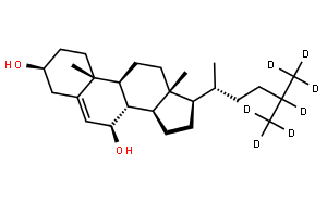 7beta-Hydroxycholesterol-25,26,26,26,27,27,27-d7