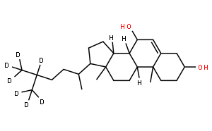 7alpha-Hydroxycholesterol-25,26,26,26,27,27,27-d7