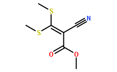 2-氰-3,3-二(甲硫基)丙烯酸甲酯