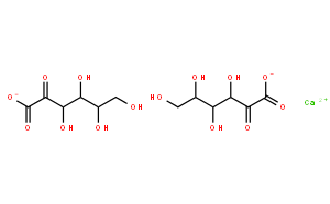 D-​arabino-​2-​Hexulosonic Acid Calcium Salt