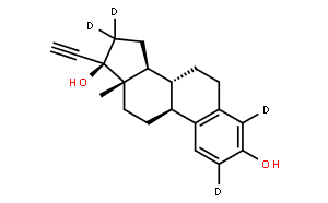 17alpha-Ethynylestradiol-2,4,16,16-d4