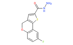 8-氟-4H-[1]-苯并吡喃[4,3-B]噻吩-2-羧酸酰肼