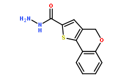 4H-[1]-苯并吡喃[4,3-b]噻吩-2-甲酸酰肼