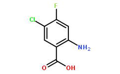 2-氨基-5-氯-4-氟苯甲酸