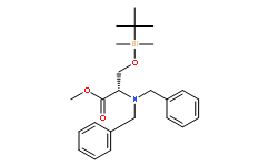 N,N-二苄基-O-(叔丁基二甲基硅烷)-L-丝氨酸甲酯