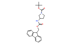 (R)-(-)-1-(叔丁氧羰基)-3-N-(9-芴甲氧羰酰)氨基吡咯烷