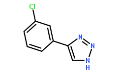 5-(3-氯苯基)-1H-1,2,3-三唑