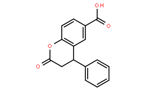 6-Carboxyl-4-phenyl-3,4-dihydrocoumarin