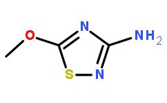 3-氨基-5-甲氧基-1,2,4-噻二唑