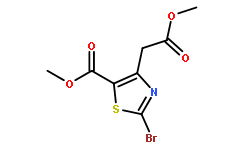 2-溴-4-(2-甲氧基-2-氧代乙基)噻唑-5-羧酸甲酯