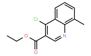 4-氯-8-甲基喹啉-3-羧酸乙酯