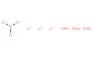 Lithium tetraborate trihydrate