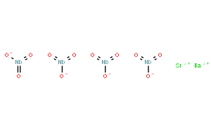 Barium strontium niobium oxide