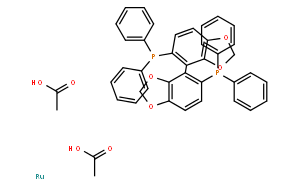 Diacetato[(S)-(-)-5,5'-bis(diphenylphosphino)-4,4'-bi-1,3-benzodioxole]ruthenium(II),Ru(OAc)2[(S)-segphos]