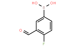 4-氟-3-醛基苯硼酸