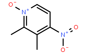 2,3-二甲基-4-硝基吡啶-N-氧化物