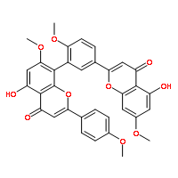穗花杉雙黃酮 7,4',7'',4'''-四甲基醚