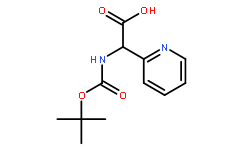 2-((tert-Butoxycarbonyl)amino)-2-(pyridin-2-yl)acetic acid