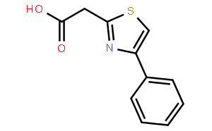 4-Phenyl-2-thiazoleacetic Acid