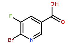 6-溴-5-氟吡啶-3-羧酸
