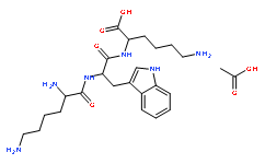 H-Lys-Trp-Lys-OH acetate salt