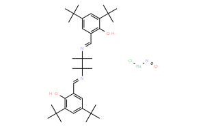 Chloronitrosyl[N,N'-bis(3,5-di-tert-butylsalicylidene)-1,1,2,2-tetramethylethylenediaminato]ruthenium(IV)