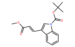 N-Boc-3-(3-methoxy-3-oxo-1-propen-1-yl)indole