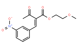 2-(3-硝基苯亚甲基)乙酰乙酸甲氧基乙酯