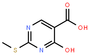 4-Hydroxy-2-(methylthio)pyrimidine-5-carboxylic Acid