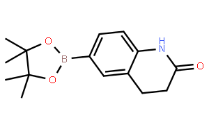 6-(4,4,5,5-四甲基-1,3,2-二氧杂环戊硼烷-2-基)-3,4-二氢喹啉-2(1H)-酮