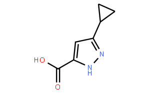 3-环丙基吡唑-5-羧酸
