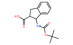 顺式-1-叔丁氧羰基氨基-茚满-2-羧酸
