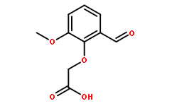 2-(2-甲酰基-6-甲氧基苯氧基)乙酸