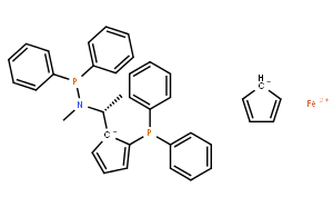 (R)-N-二苯基膦-N-甲基-(S)-2-(二苯基膦)二茂铁基乙胺