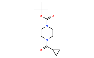 tert-butyl 4-(cyclopropylcarbonyl)-1-piperazinecarboxylate