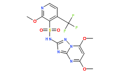 N-(5,7-二甲氧基-[1,2,4]三唑并[1,5-a]嘧啶-2-基)-2-甲氧基-4-(三氟甲基)吡啶-3-磺酰胺