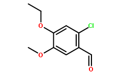 2-chloro-4-ethoxy-5-methoxybenzaldehyde