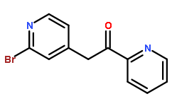 2-(2-BROMO-PYRIDIN-4-YL)-1-PYRIDIN-2-YL-ETHANONE