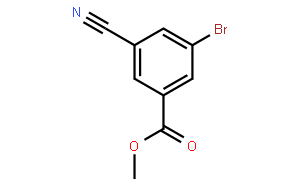 3-BroMo-5-cyanobenzoic acid Methyl ester