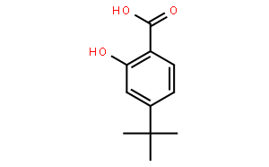 4-叔丁基-2-羟基苯甲酸