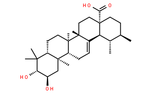 科羅索酸；2-α-羥基熊果酸