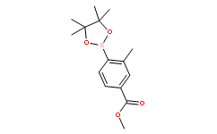 Methyl 3-methyl-4-(4,4,5,5-tetramethyl-1,3,2-dioxaborolan-2-yl)benzoate
