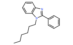 1-n-Hexyl-2-phenylbenzimidazole
