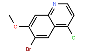 6-Bromo-4-chloro-7-methoxyquinoline