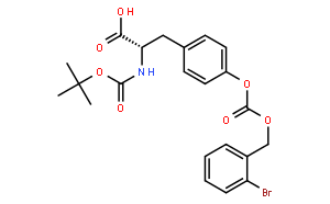 N-叔丁氧羰基-O-(2-溴苄氧羰基)-L-酪氨酸