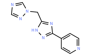 4-[5-(1H-1,2,4-Triazol-1-ylmethyl)-1H-1,2,4-triazol-3-yl]pyridine