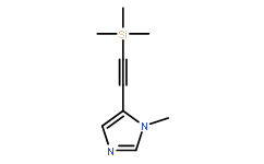 5-[(三甲基硅烷)乙炔基])-1-甲基咪唑