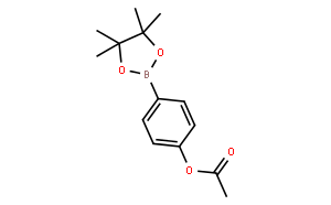醋酸-4-(4,4,5,5-四甲基-1,3,2-二氧杂硼环戊烷-2-基)苯酯